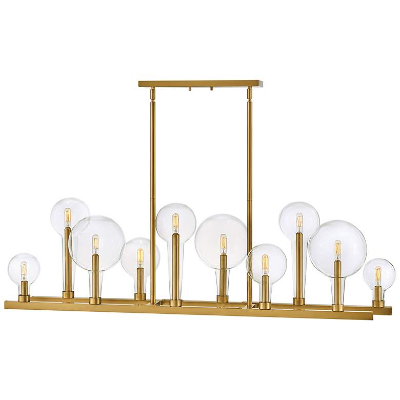 Image 2 Alchemy 48 1/4" Wide Brass Chandelier by Hinkley Lighting more views