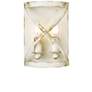 1_Alcott 10" High Antique Ivory 2-Light Wall Sconce
