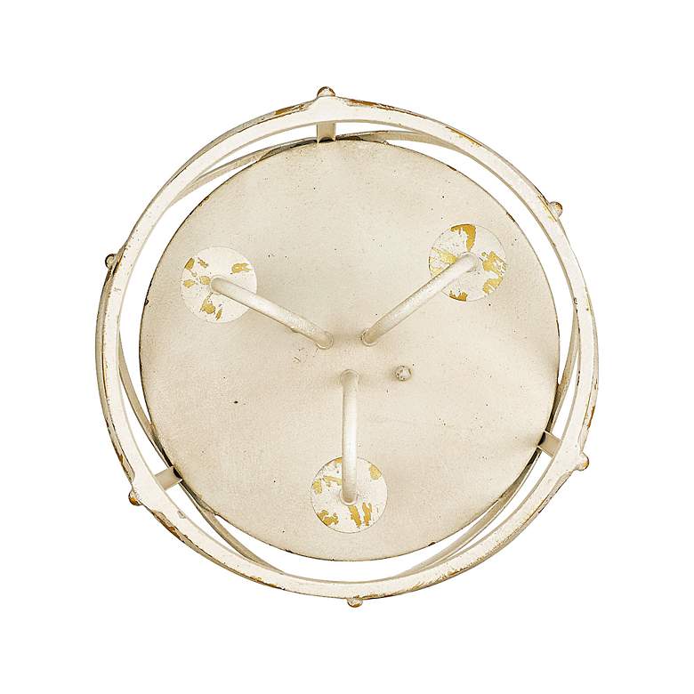 Image 6 Alcott 2 Light Flush Mount in Antique Ivory with No Shade more views