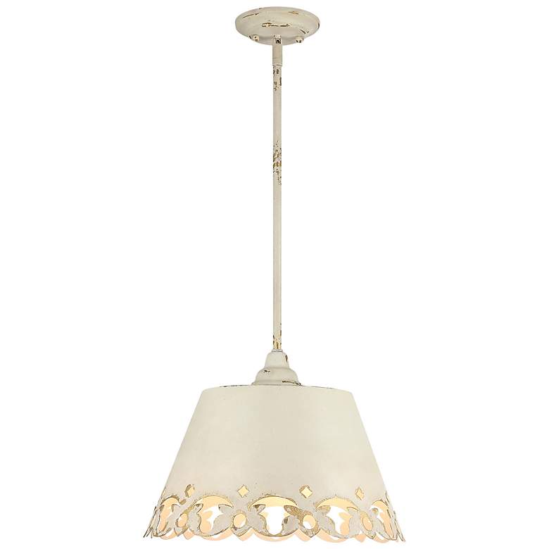 Image 1 Alcott 2 Light Wall Sconce in Antique Ivory with No Shade