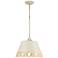 Alcott 2 Light Wall Sconce in Antique Ivory with No Shade