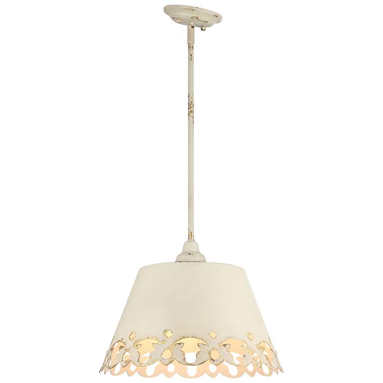 Image 2 Alcott 2 Light Wall Sconce in Antique Ivory with No Shade more views