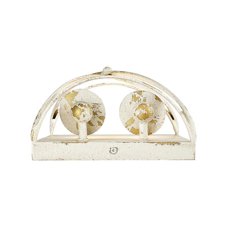 Image 3 Alcott 2 Light Wall Sconce in Antique Ivory with No Shade more views