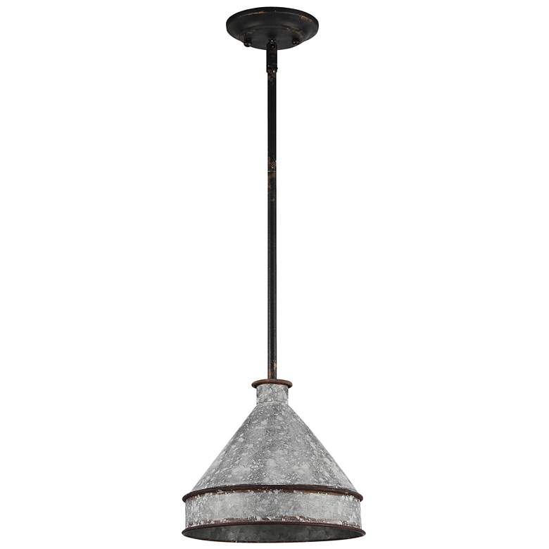 Image 1 Alcott Linear Pendant in Antique Ivory with No Shade