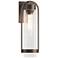Alcove 19.6" High Coastal Bronze Medium Outdoor Sconce w/ Clear Glass