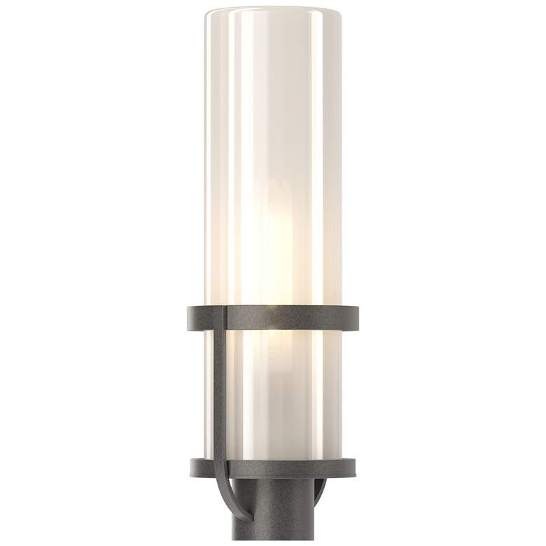 Image 1 Alcove 22.4" High Coastal Natural Iron Outdoor Post Light w/ Frosted S