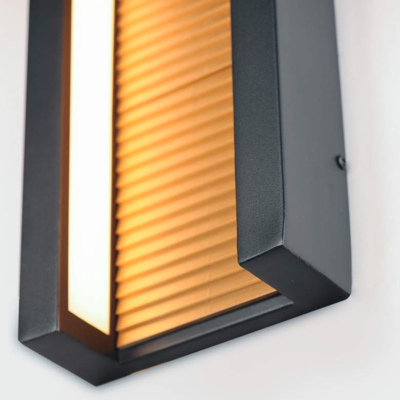 Image 6 Alcove Medium LED Outdoor Wall Sconce more views