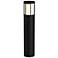 Alden 31 1/2" High Black LED Landscape Bollard Light