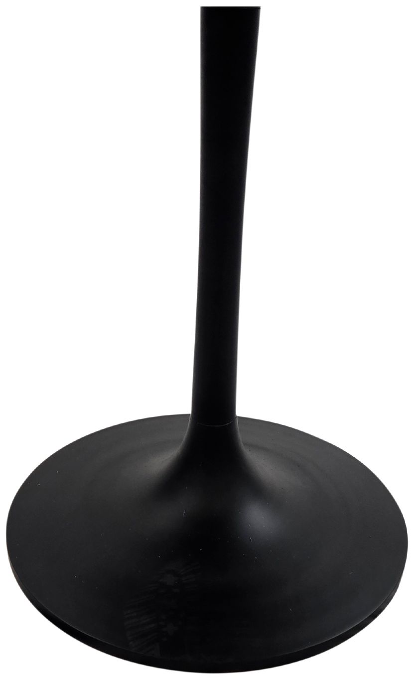 Image 5 Alden 40" Wide Warm Black Top Black Base Round Wood Dining Table more views