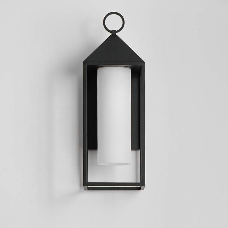 Image 3 Aldous 1-Light Large Outdoor Sconce Black more views