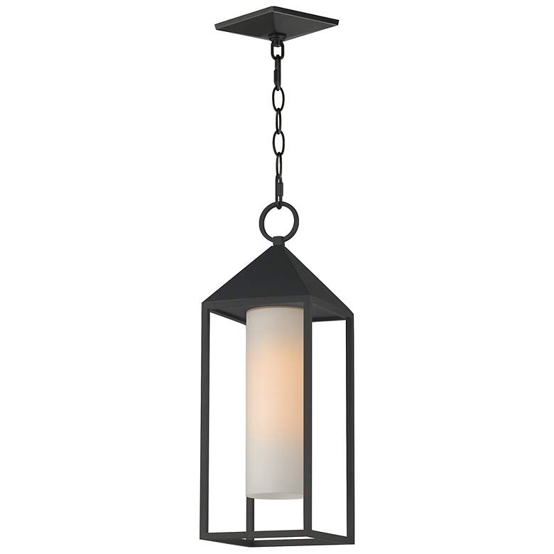 Image 2 Aldous 1-Light Outdoor Pendant Black
