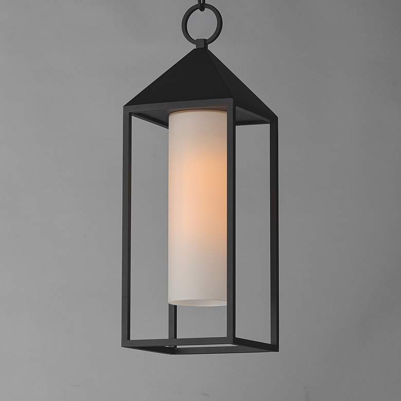 Image 1 Aldous 1-Light Outdoor Pendant Black