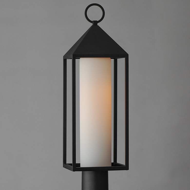 Image 1 Aldous 1-Light Outdoor Post Mount Black