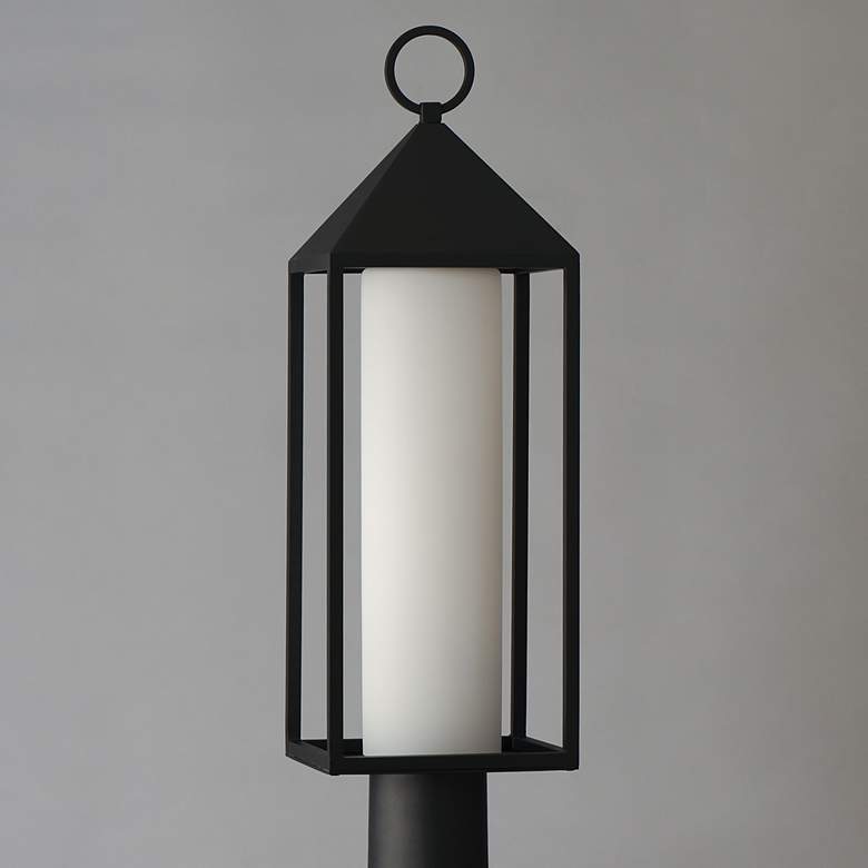 Image 3 Aldous 1-Light Outdoor Post Mount Black more views