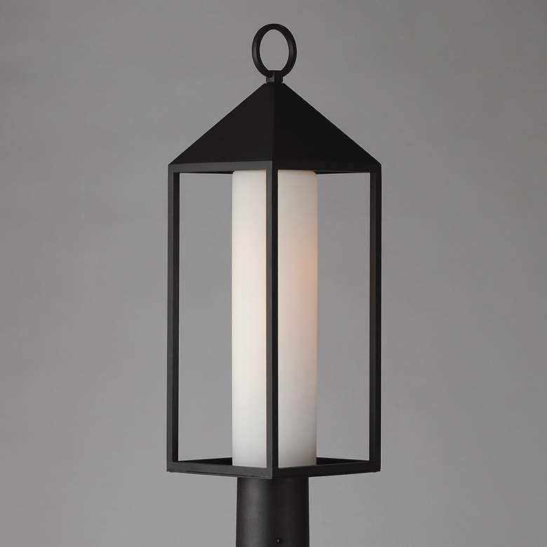 Image 4 Aldous 1-Light Outdoor Post Mount Black more views