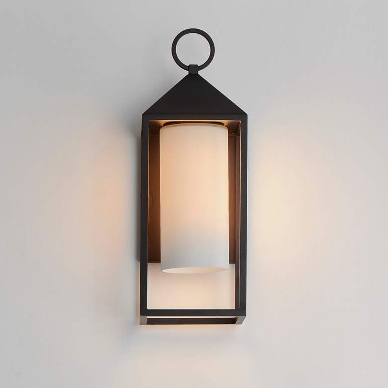 Image 4 Aldous 1-Light Outdoor Sconce Black more views