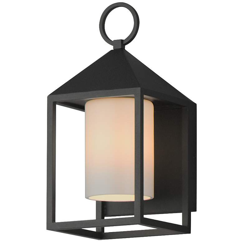 Image 2 Aldous 1-Light Small Outdoor Sconce Black