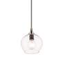6_Aldrich 1 Light Bronze Pendant with Antique Brass Accent more views