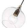 7_Aldrich 1 Light Bronze Pendant with Antique Brass Accent more views