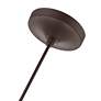 Aldrich 1 Light Bronze Pendant with Antique Brass Accent