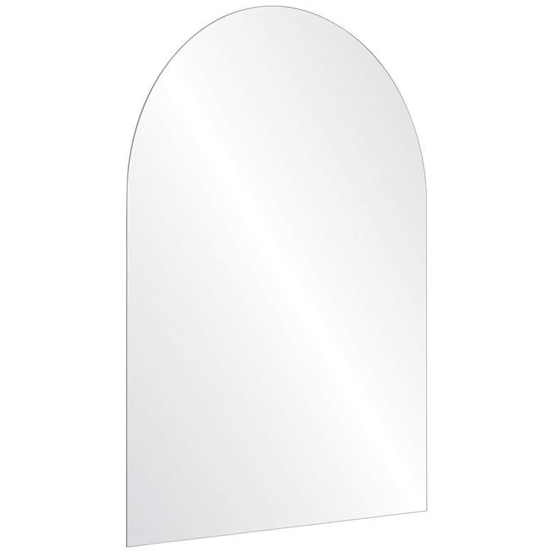 Image 3 Aldrin Frameless 30" x 40" Arch Wall Mirror more views