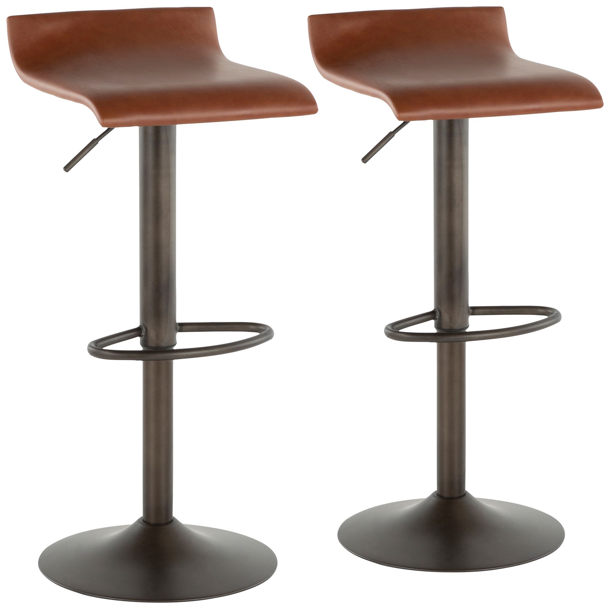 Ale adjustable best sale metal barstool