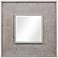 Alee Driftwood w/ White 40 1/4" Square Oversized Wall Mirror