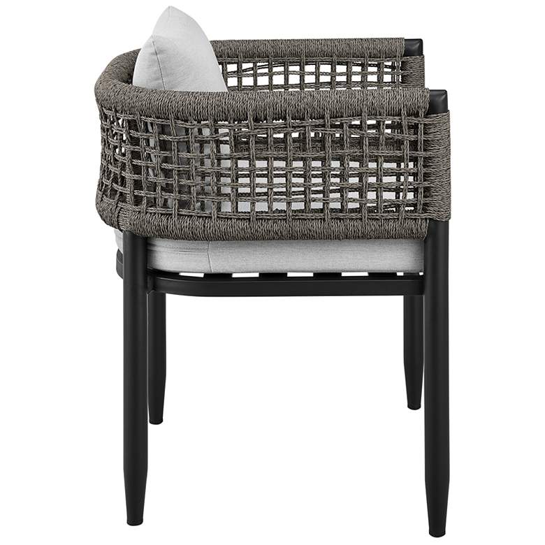 Image 5 Alegria Outdoor Dining Chair in Grey Rope and Cushions Set of 2 more views