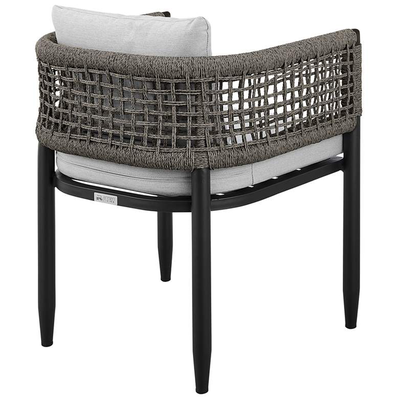 Image 6 Alegria Outdoor Dining Chair in Grey Rope and Cushions Set of 2 more views