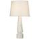 Alena Faux Marble Tapered Column Table Lamp