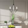2_Alessia 13" Wide Black and Crystal 3-Light Chandelier