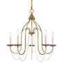 Thumbnail3 of Alessia 5 Light Antique Brass Chandelier