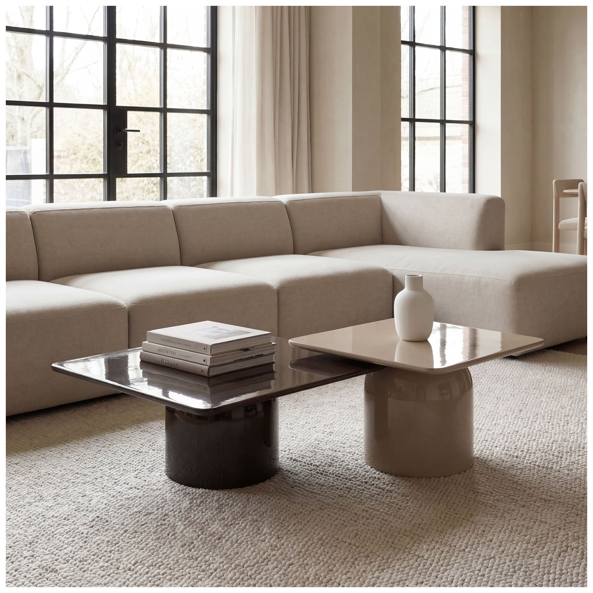 Image 2 Alessia Nesting Coffee Tables (set of 2) more views