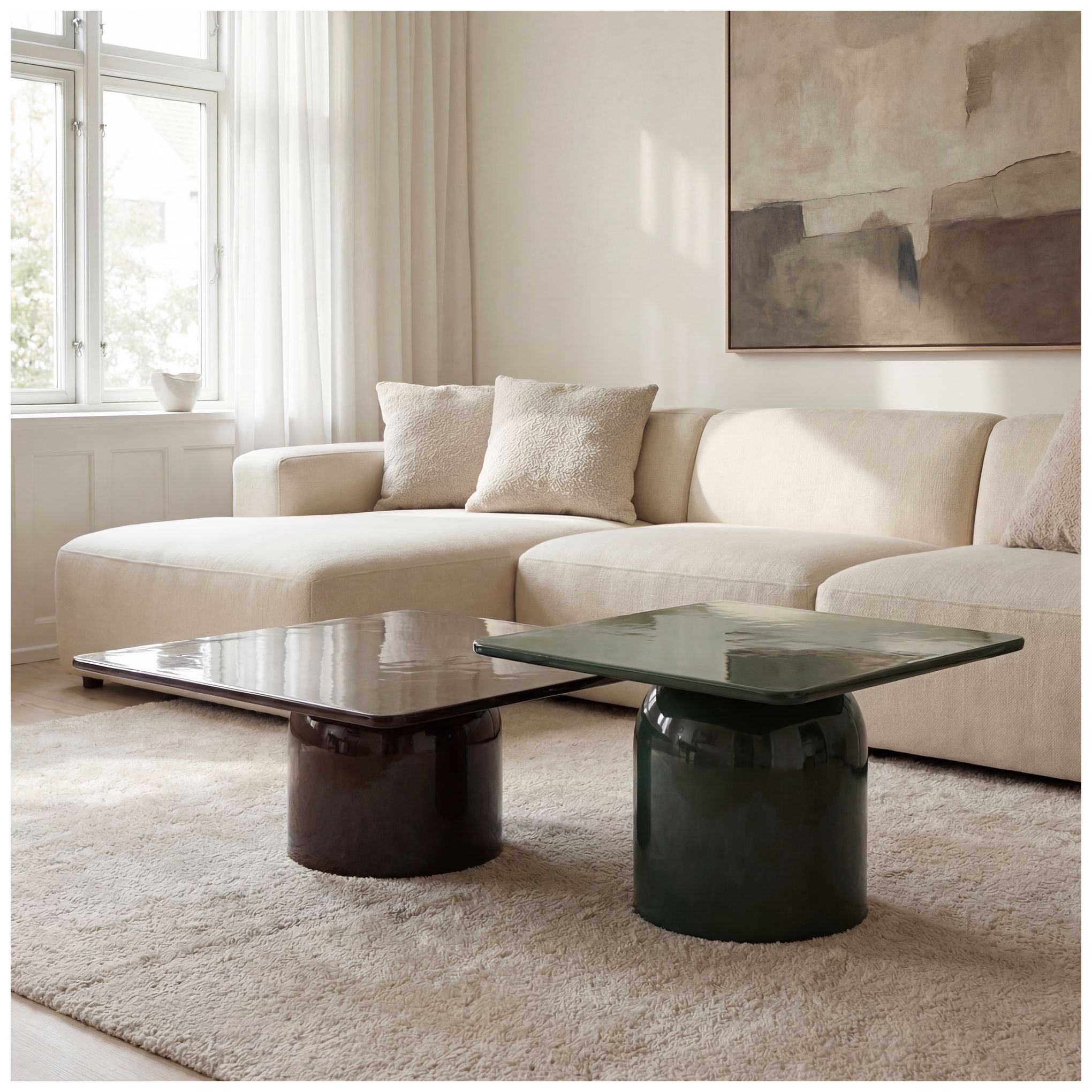 Image 2 Alessia Nesting Coffee Tables (set of 2) more views