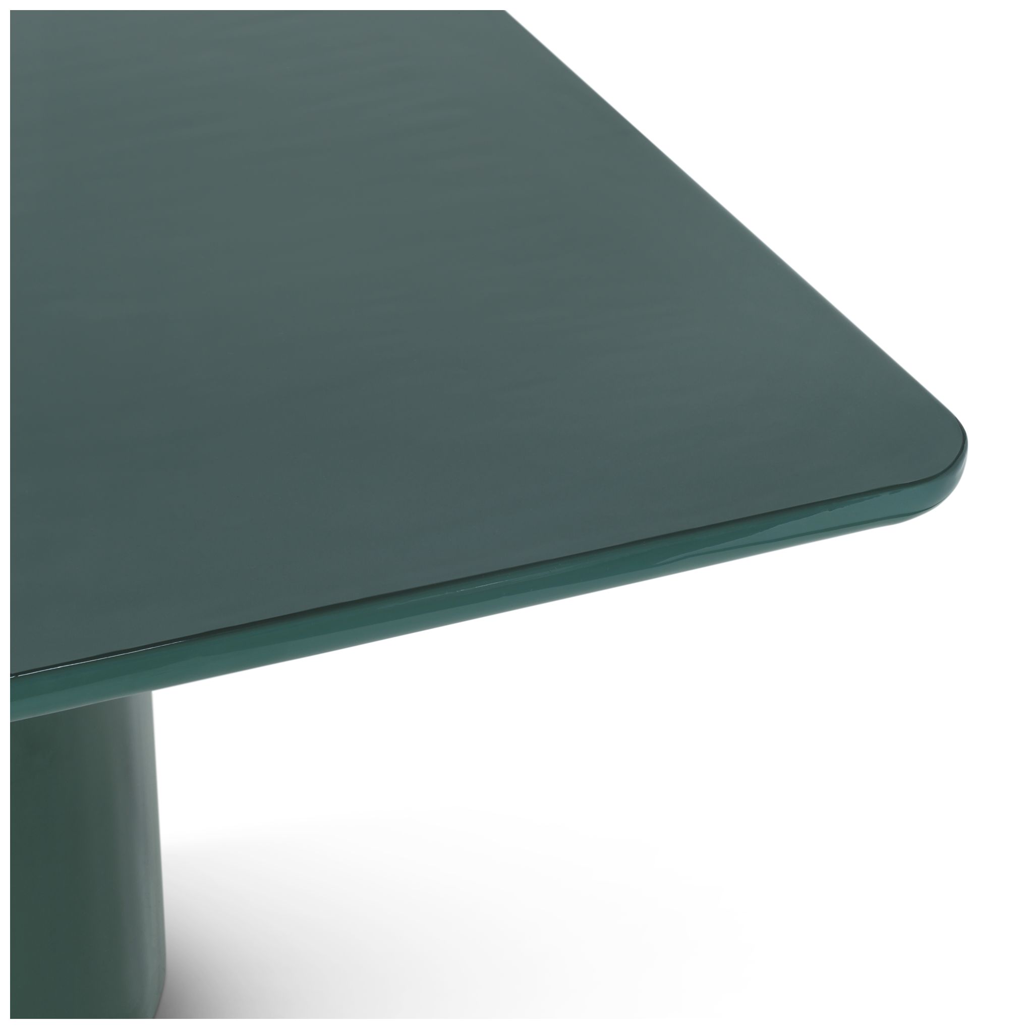 Image 4 Alessia Short Enamel Coffee Table Obsidi more views
