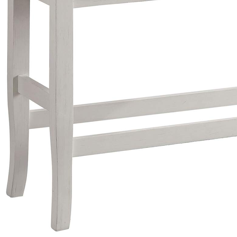 Image 4 Aleutian 40 1/2" Wide Dark Gray Rectangular Counter Bench more views