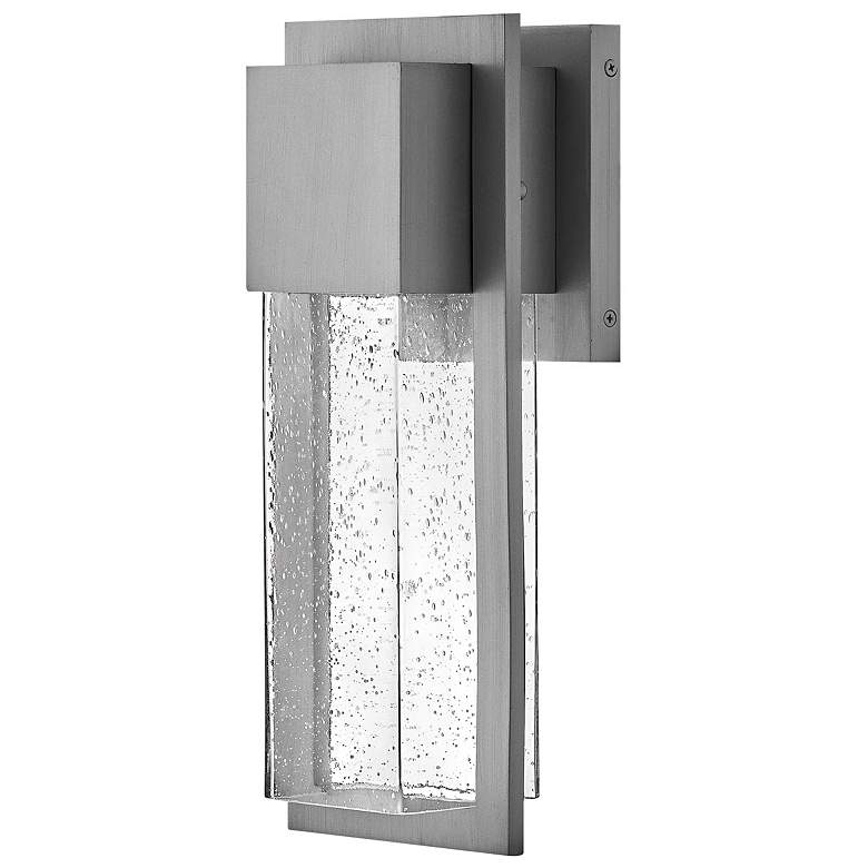Image 1 Alex 15 3/4" High Antique Brushed LED Outdoor Wall Light