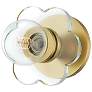 Thumbnail1 of Alexa 6" High Aged Brass Wall Sconce