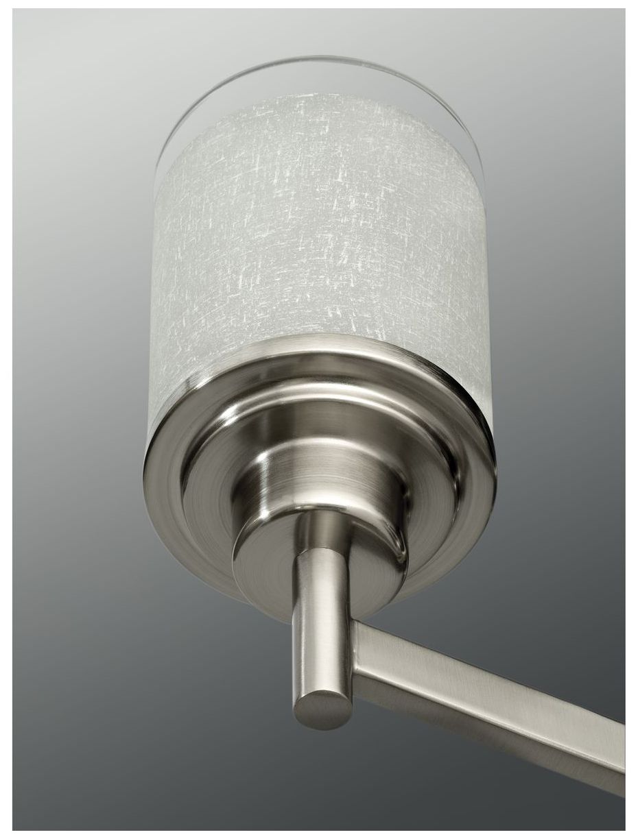 Image 6 Alexa Collection Five-Light With Clear Edge Glass Chandelier Light more views