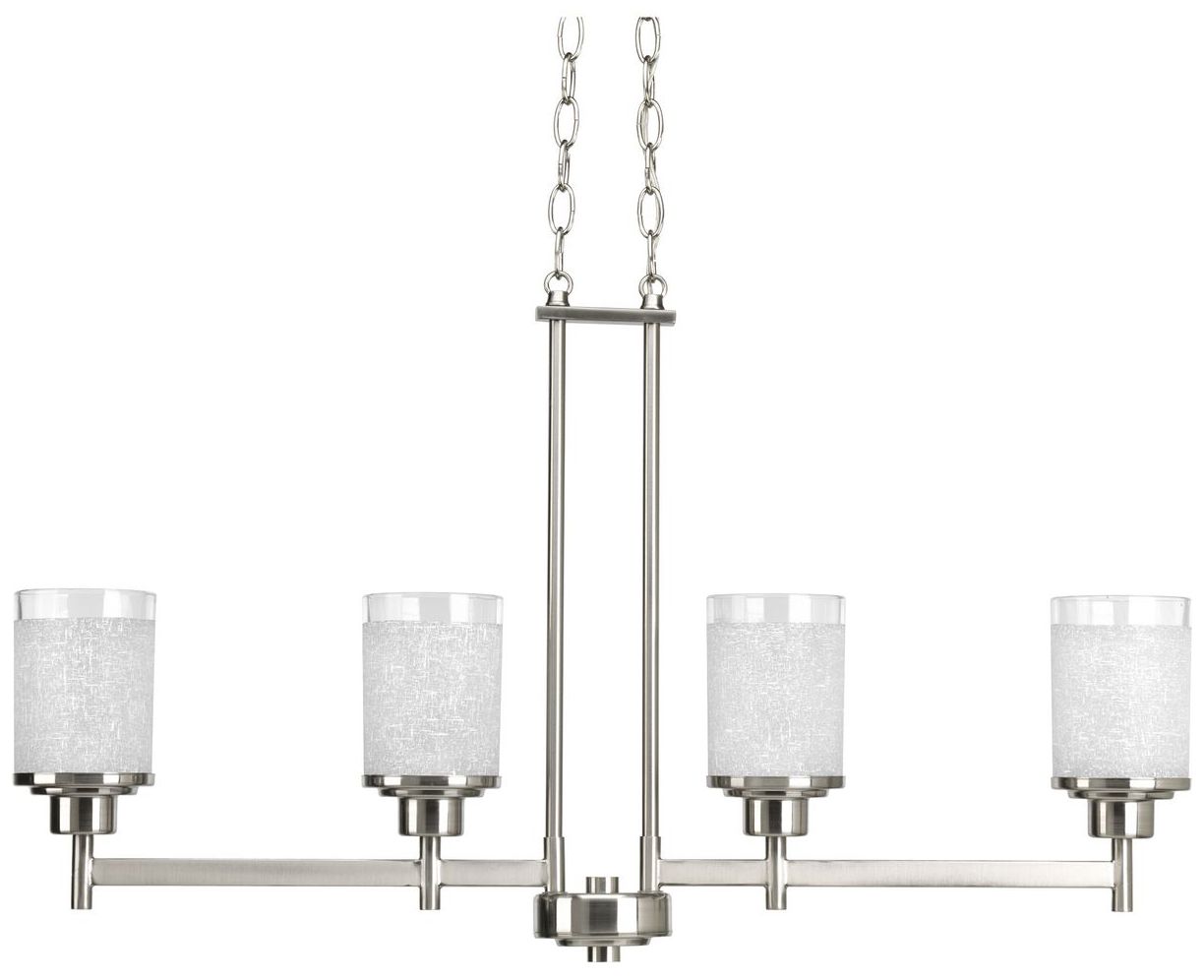 Alexa Collection Four-Light Linear Chandelier
