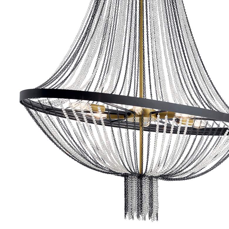 Image 5 Alexia 40" Foyer Chandelier in Black more views