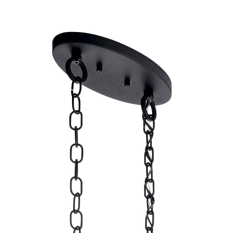 Image 6 Alexia 40" Foyer Chandelier in Black more views