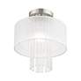 5_Alexis 1 Light Brushed Nickel Ceiling Mount more views