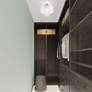 6_Alexis 1 Light Brushed Nickel Ceiling Mount more views