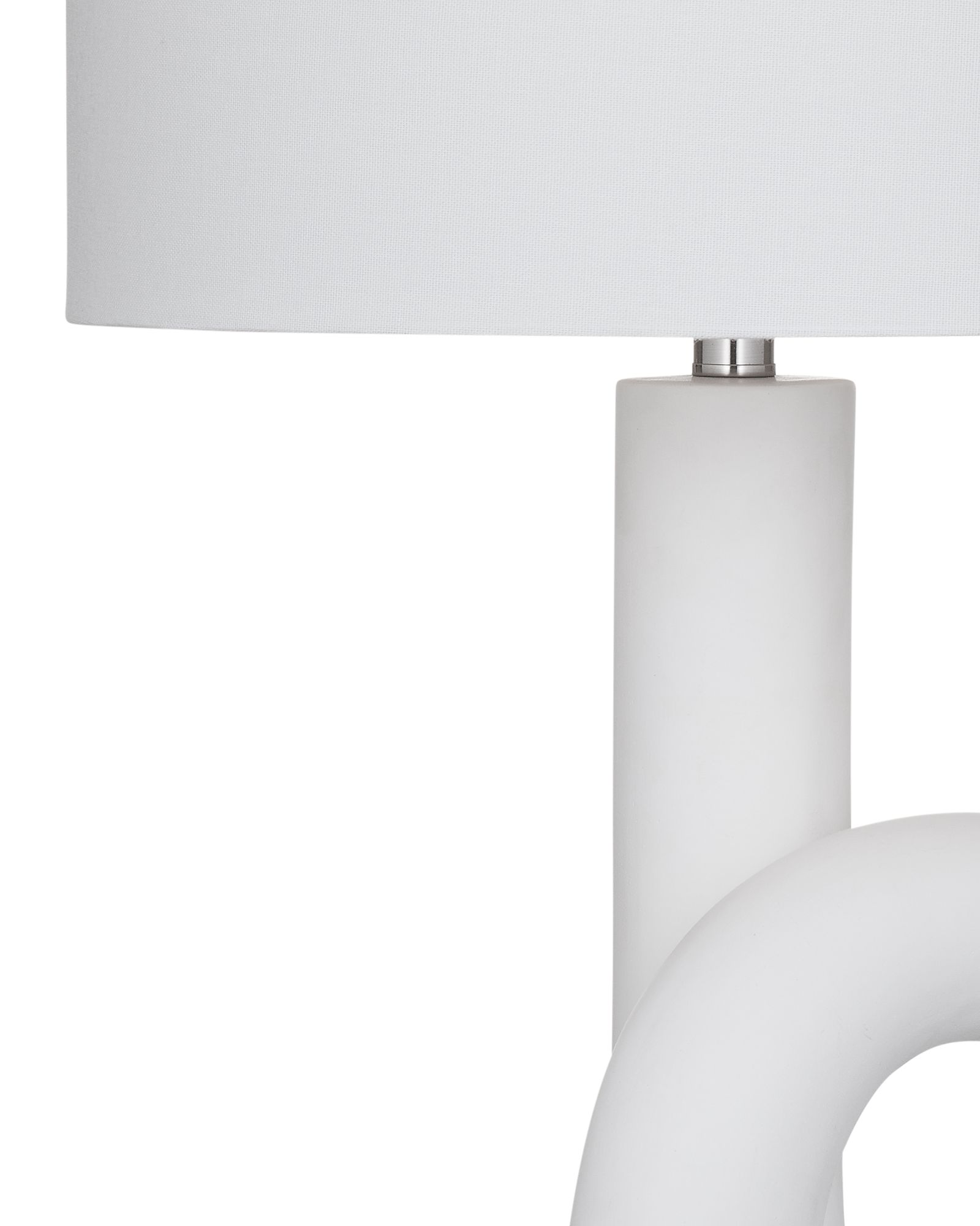 Image 3 Alexx 28" High Matte White Table Lamp more views
