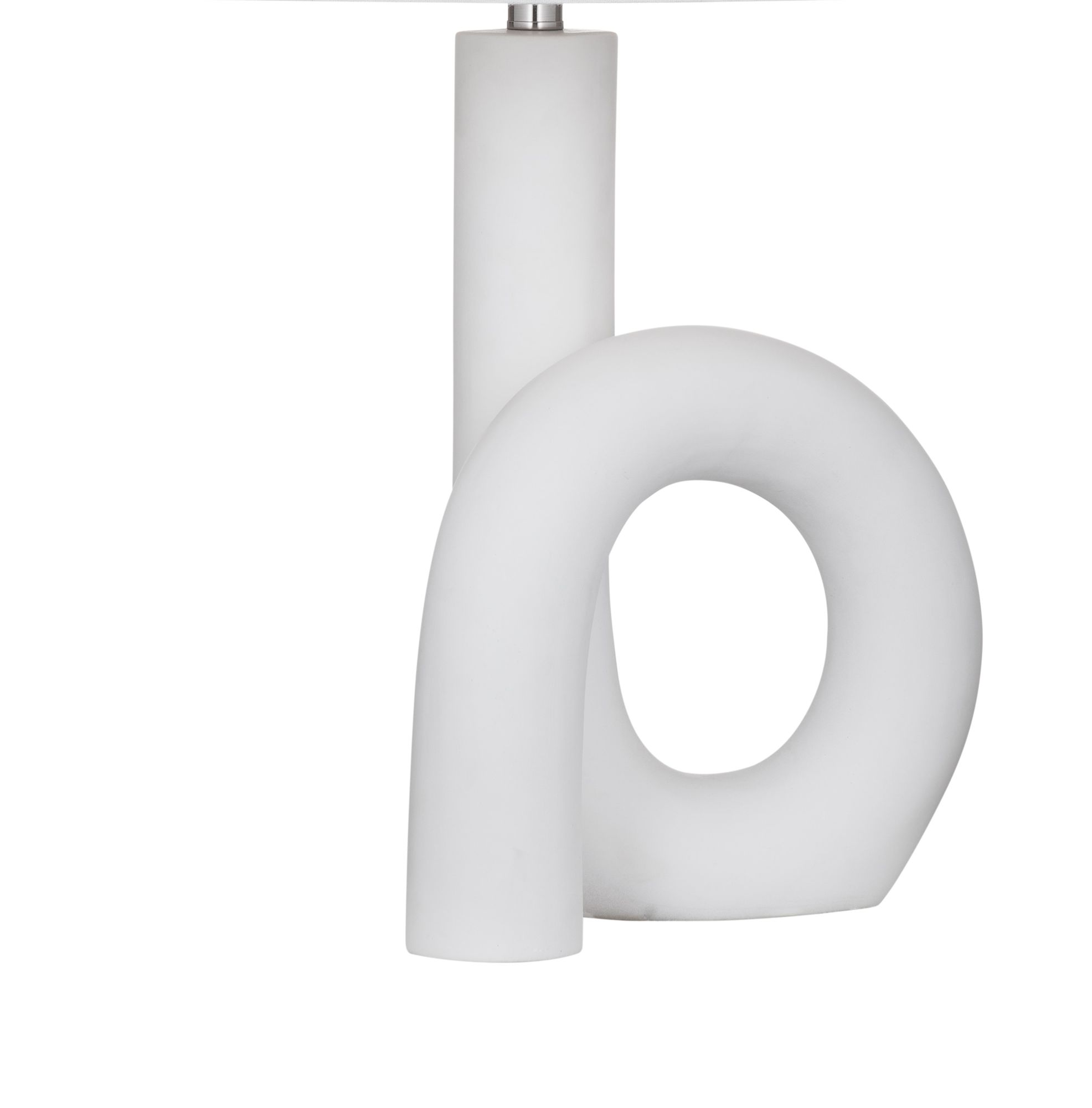 Image 6 Alexx 28" High Matte White Table Lamp more views