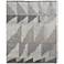 Alford 6910F Silver Gray Taupe Geometric Area Rug