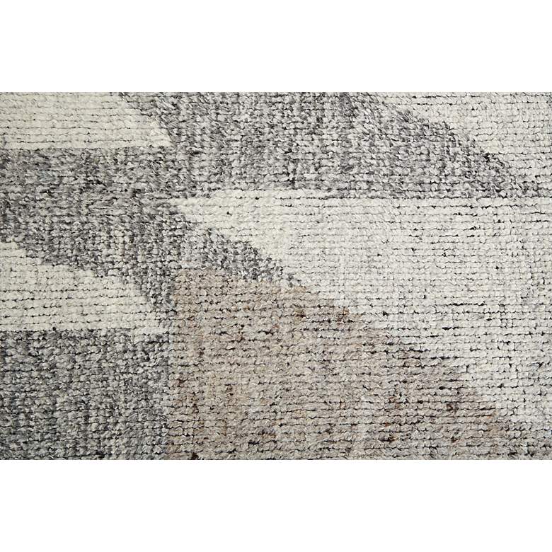 Image 5 Alford 6910F 5'6"x8'6" Silver Gray Taupe Geometric Area R more views