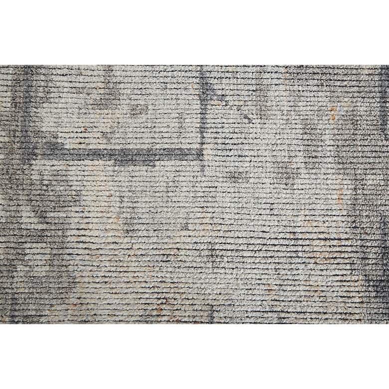 Image 5 Alford 6925F 5'6"x8'6" Light Gray and Brown Wool Area Rug more views