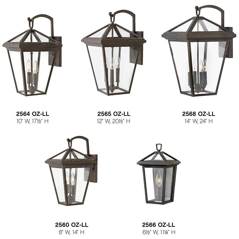 Image 4 Alford Place 11 1/4" High Bronze LED Outdoor Wall Light more views